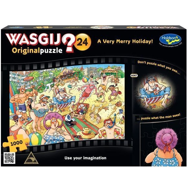 Wasgij 1000 pc Puzzle - Original No. 24 - Merry Holidays