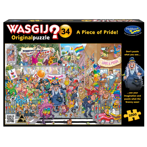 Wasgij 1000 pc Puzzle - Original No. 34 - A Piece of Pride