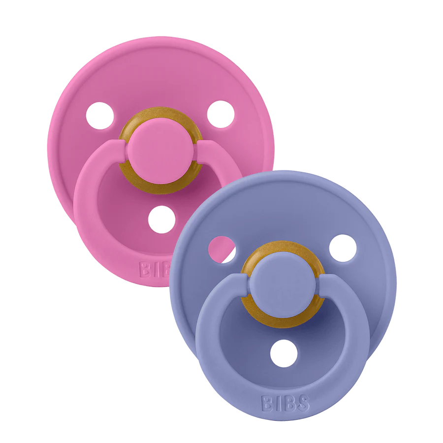 Round Pacifier Dummies Size 1 (0-6 Months) - 2pk