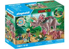 Dinos - Triceratops Family 71821
