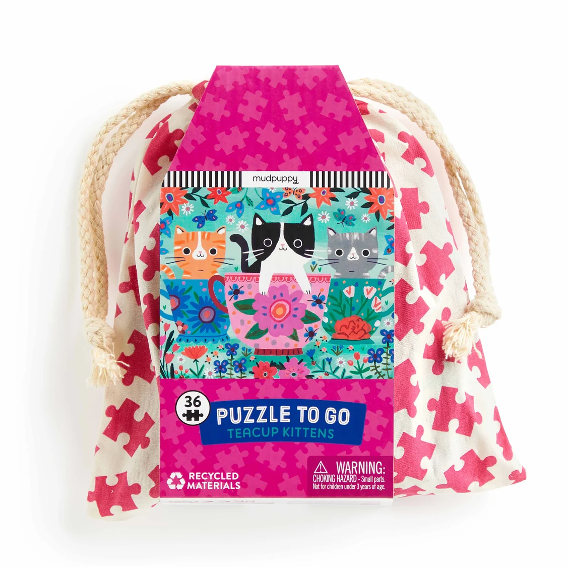 36pc Puzzle To Go - Teacup Kittens