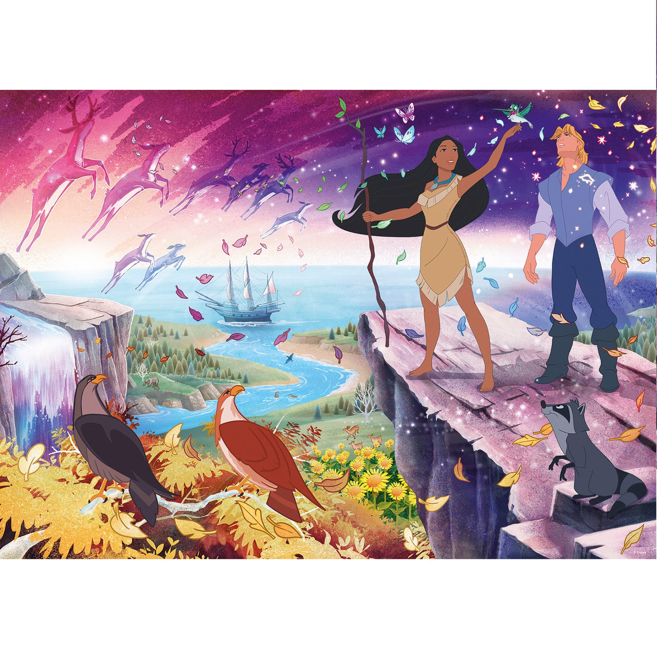 1000 pc Puzzle - Disney Collector's Edition Pocahontas