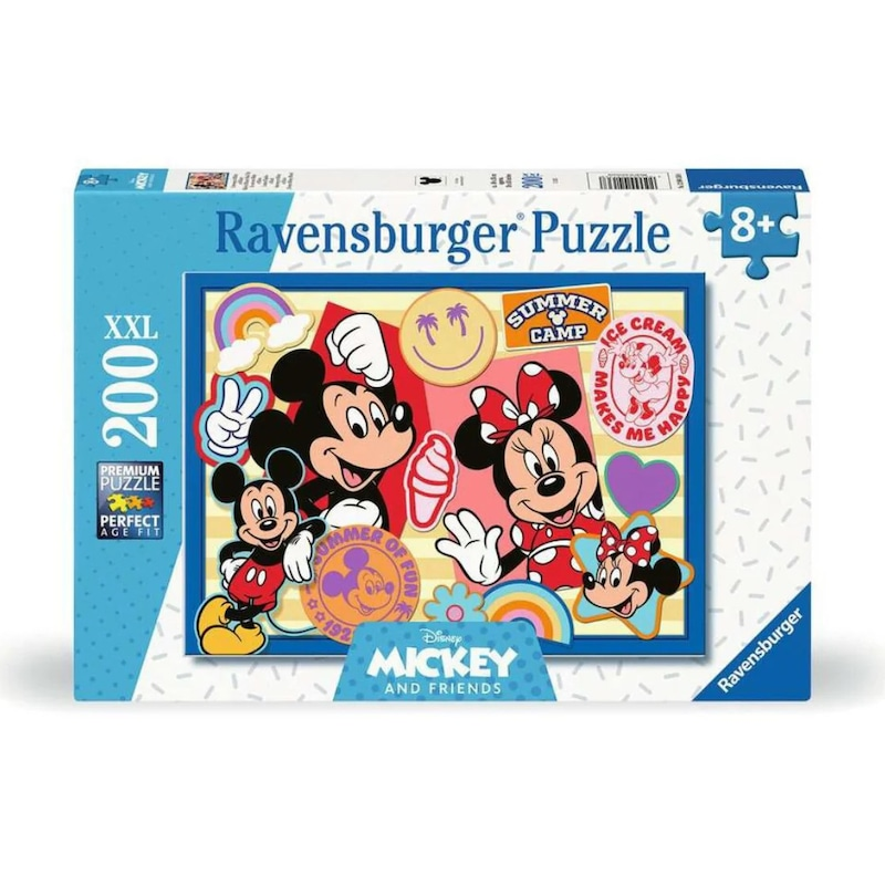 200 pc Puzzle - Disney Mickey & Minnie's Road Trip