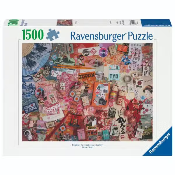 1500 Pc Puzzle - Trip To Tokyo