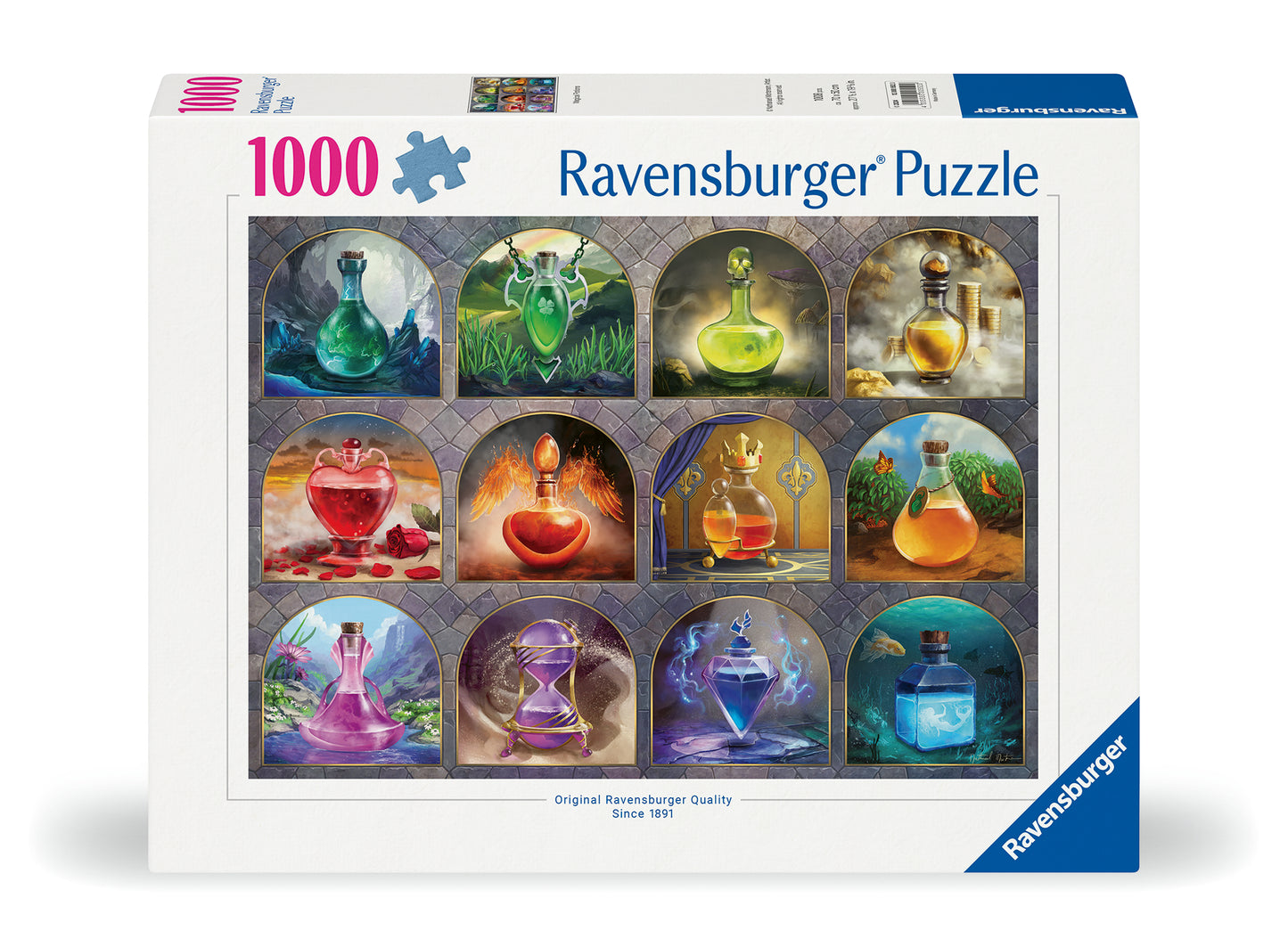1000 pc Puzzle - Magical Potions