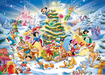 1000pc Disney Christmas Eve Puzzle