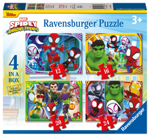 4 in a Box Puzzle - It's Spidey Time!