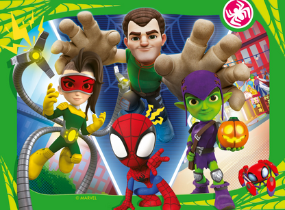 4 in a Box Puzzle - It's Spidey Time!