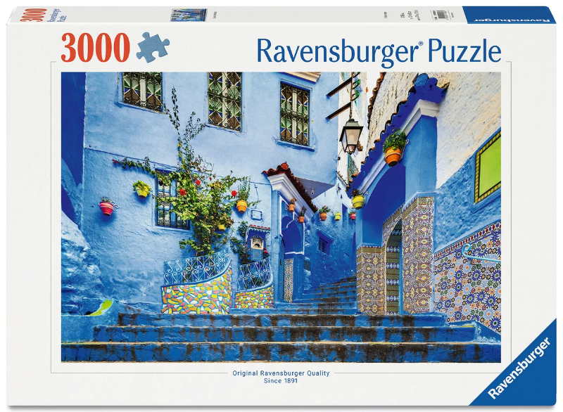 3000 pc Puzzle - Colourful morocco