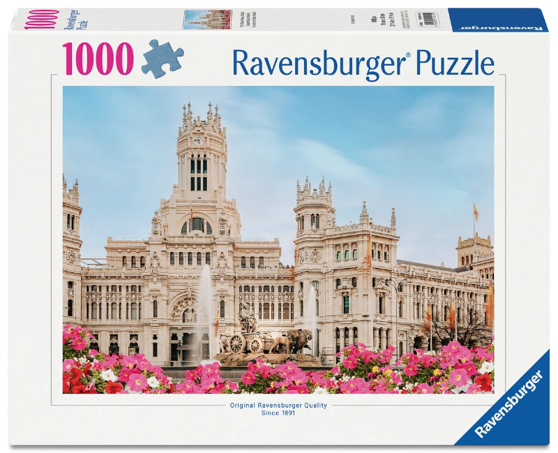 1000 pc Puzzle -  The Cibles Palace, Madrid