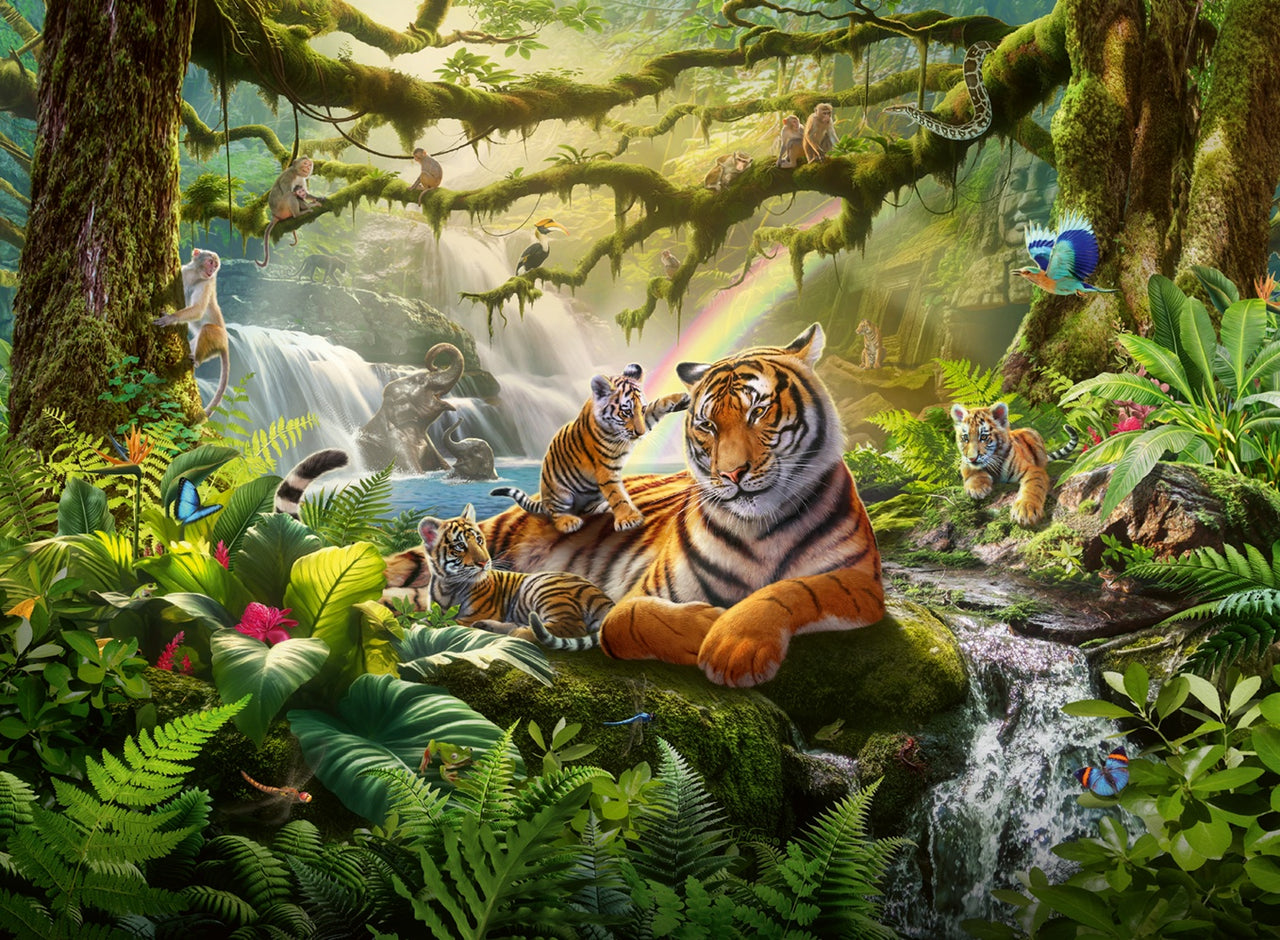 300 pc Puzzle - Jungle Wildlife Wonders