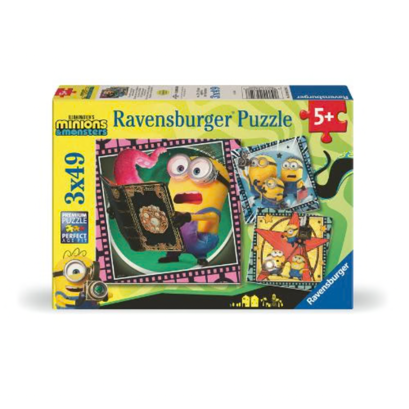 3 x 49 pc Puzzle - Minions We're Creators from Beyond