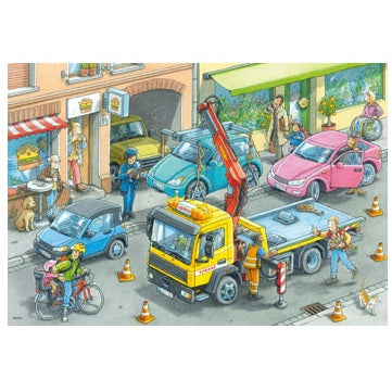 2 x 24 pc Puzzle - Working Trucks