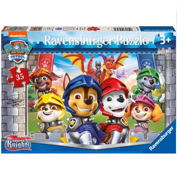 35 pc Puzzle - Paw Patrol Rescue Knights