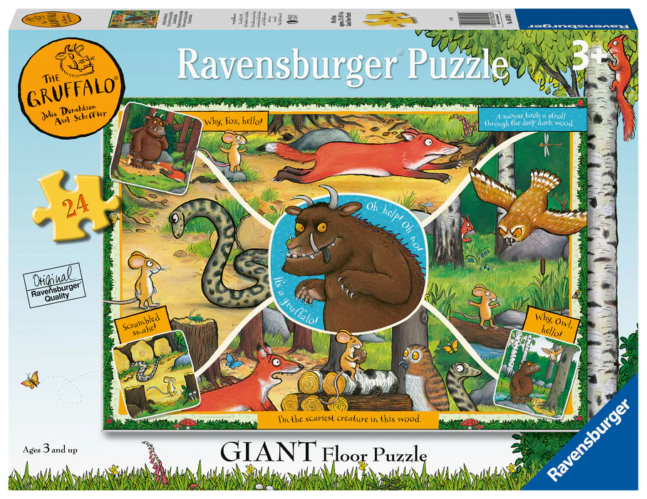 24 pc Giant Floor Puzzle - The Gruffalo