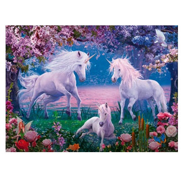 100 pc Puzzle - Unicorn Grove