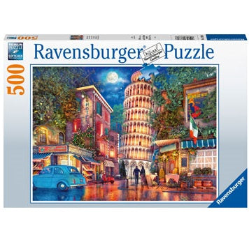 500 pc Puzzle - Evening in Pisa