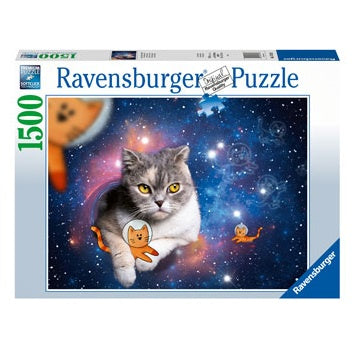 1500 pc Puzzle - Cats in Outer Space