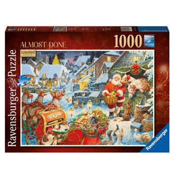 1000 pc Puzzle - Christmas No27 Almost Done