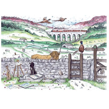 1000 pc Puzzle - Yorkshire Life