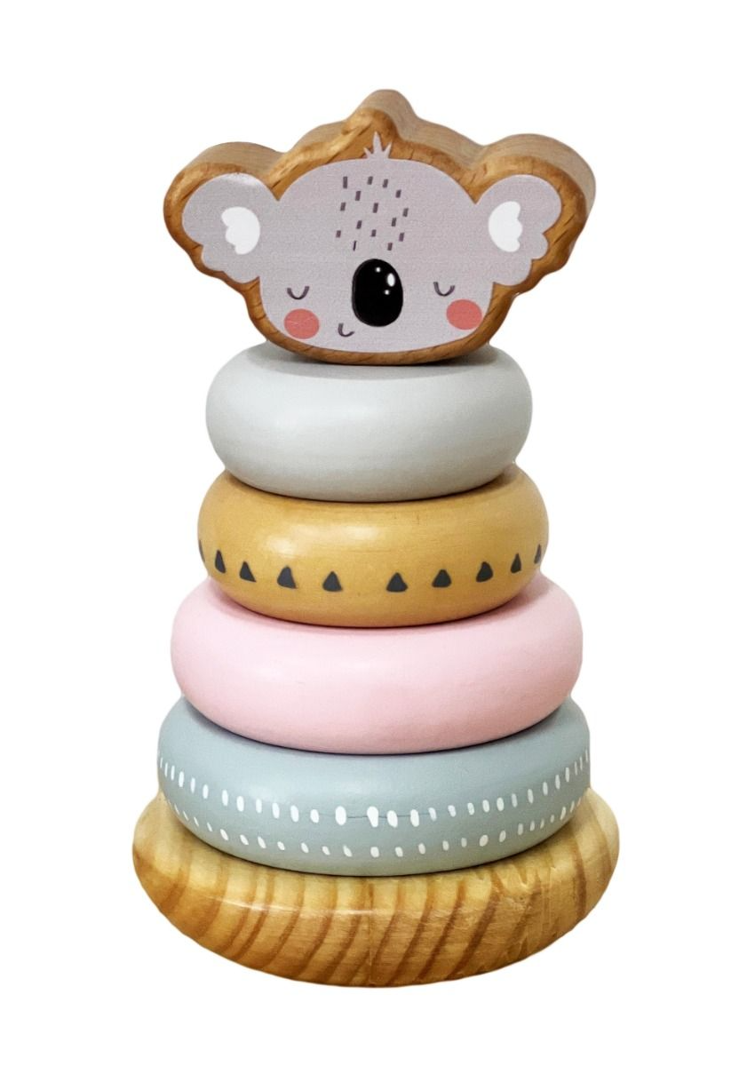 Wooden Koala Stacking Bead Maze