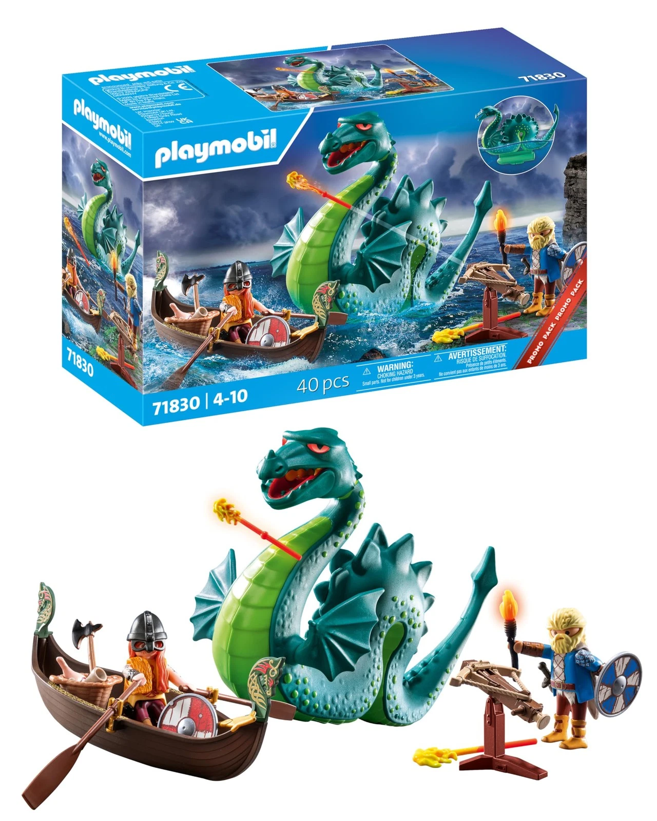 Vikings with Sea Monster 71830