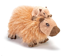 Mom and Baby Capybara