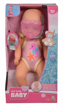 New Born Baby Bath Doll