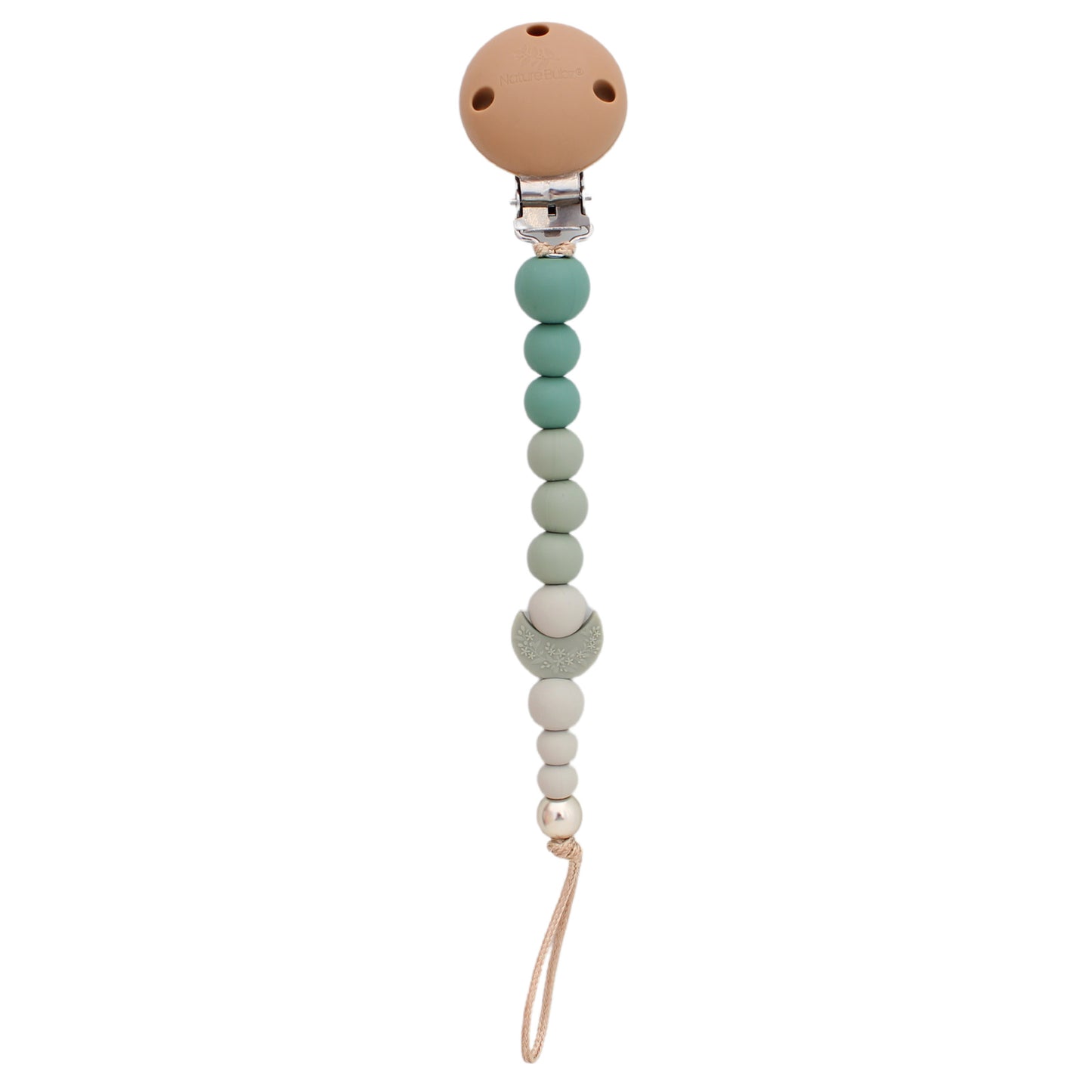 Crescent Moon Dummy Clip - assorted
