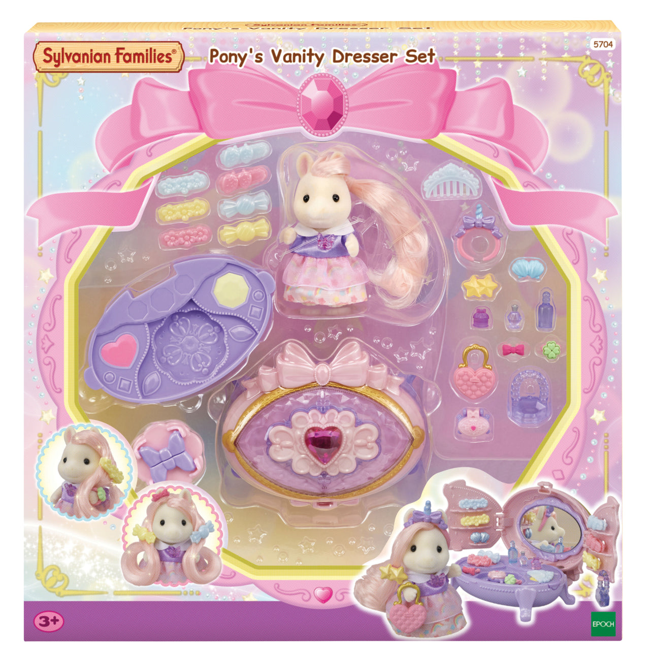 Pony's Vanity Dresser Set