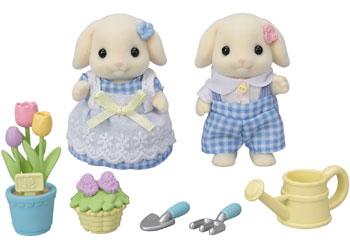 Blossom Gardening Set - Flora Rabbit Sister & Brother