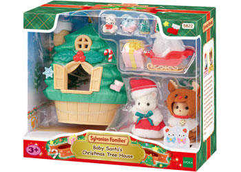 Baby Santa's Christmas Tree House