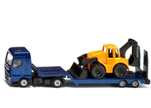 1761 - MAN Truck with Backhoe Loder