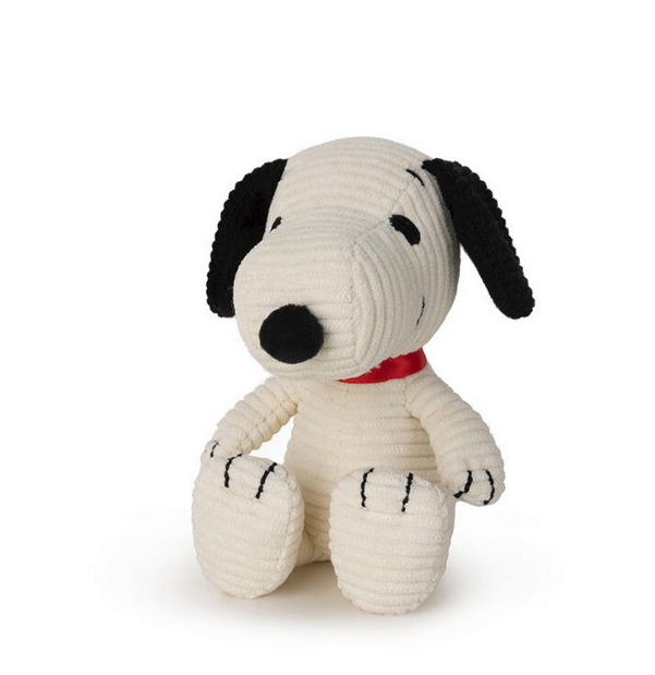 Snoopy Sitting Corduroy Cream 5"