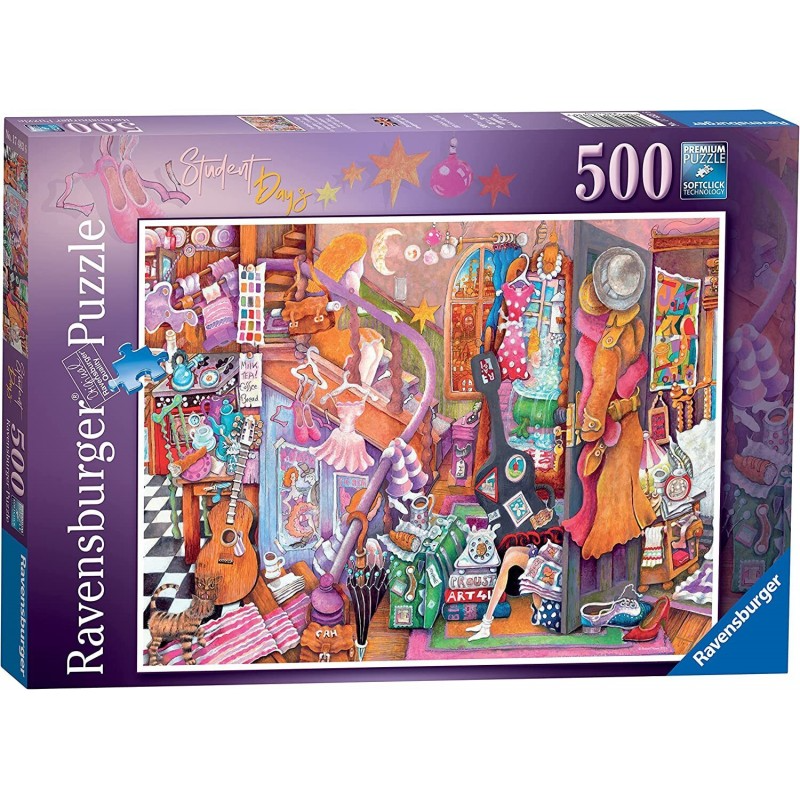 500 Piece Puzzle - Student Days