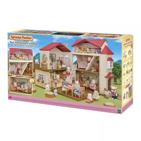Red Roof Country Home with Secret Attic Gift Set