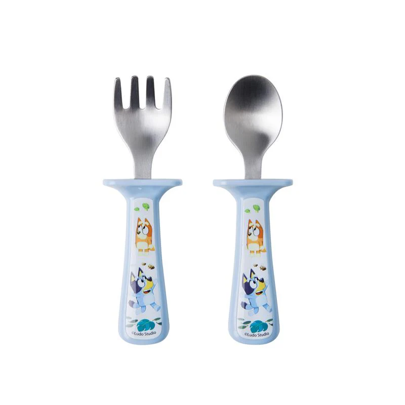 Bluey Fork and Spoon Set