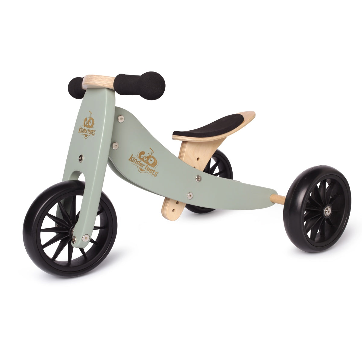 Kinderfeets Tiny Tot 2 in 1 Balance Bike - Sage