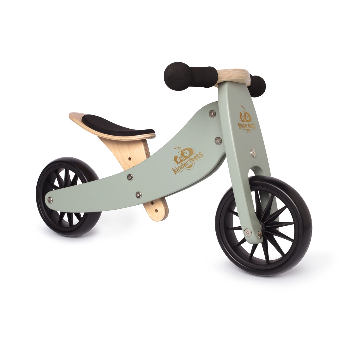 Kinderfeets Tiny Tot 2 in 1 Balance Bike - Sage