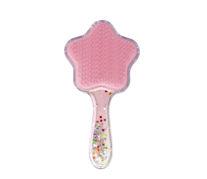 Unicorn & Vibrant Vacation Holographic Glitter Hairbrush