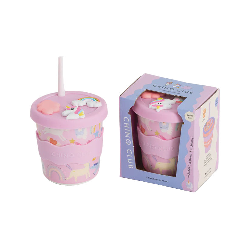 Chino Charm Cup - Unicorn