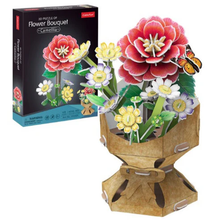 Flower Bouquet 3D Puzzle - Camellia