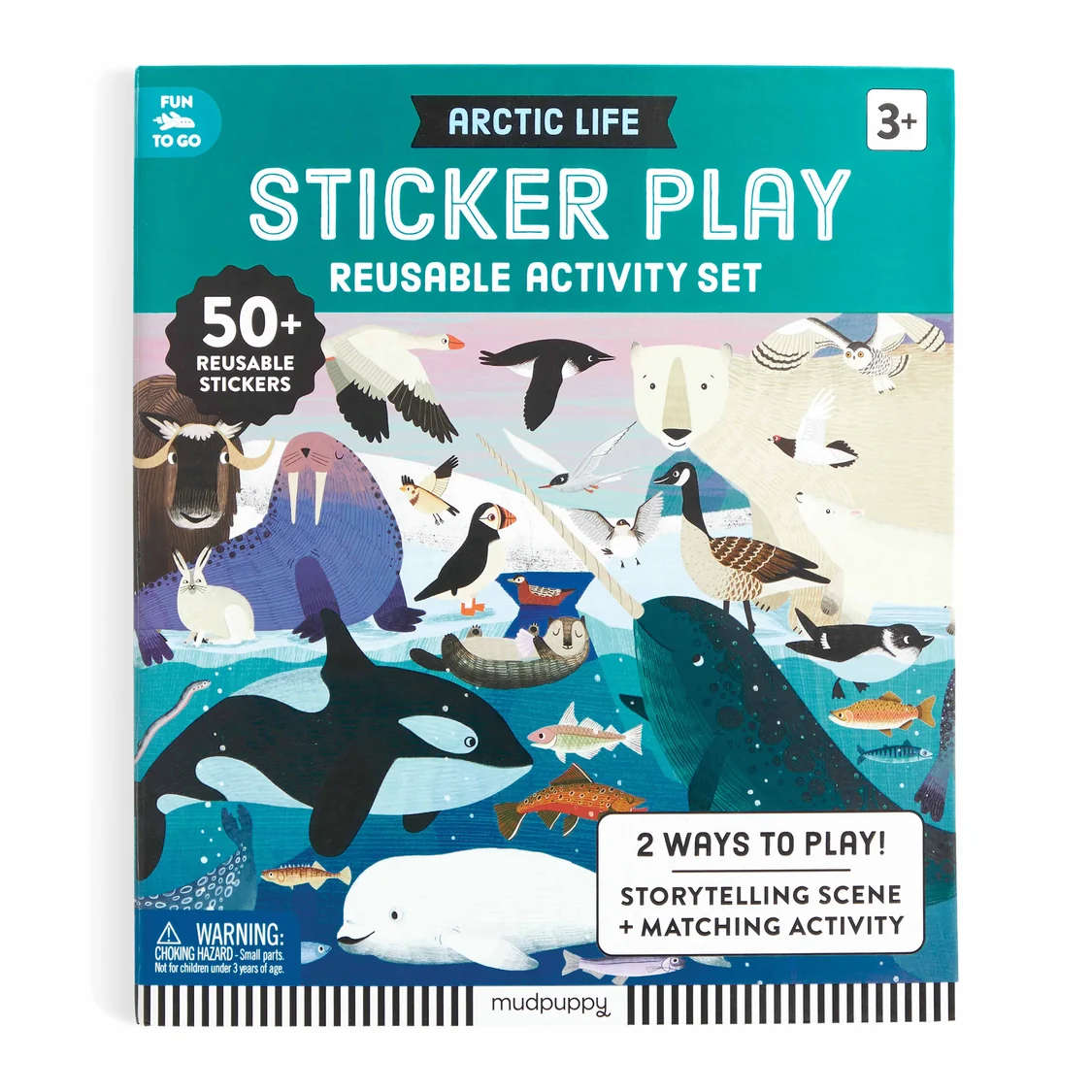 Reusable Sticker Activity Set - Arctic Life