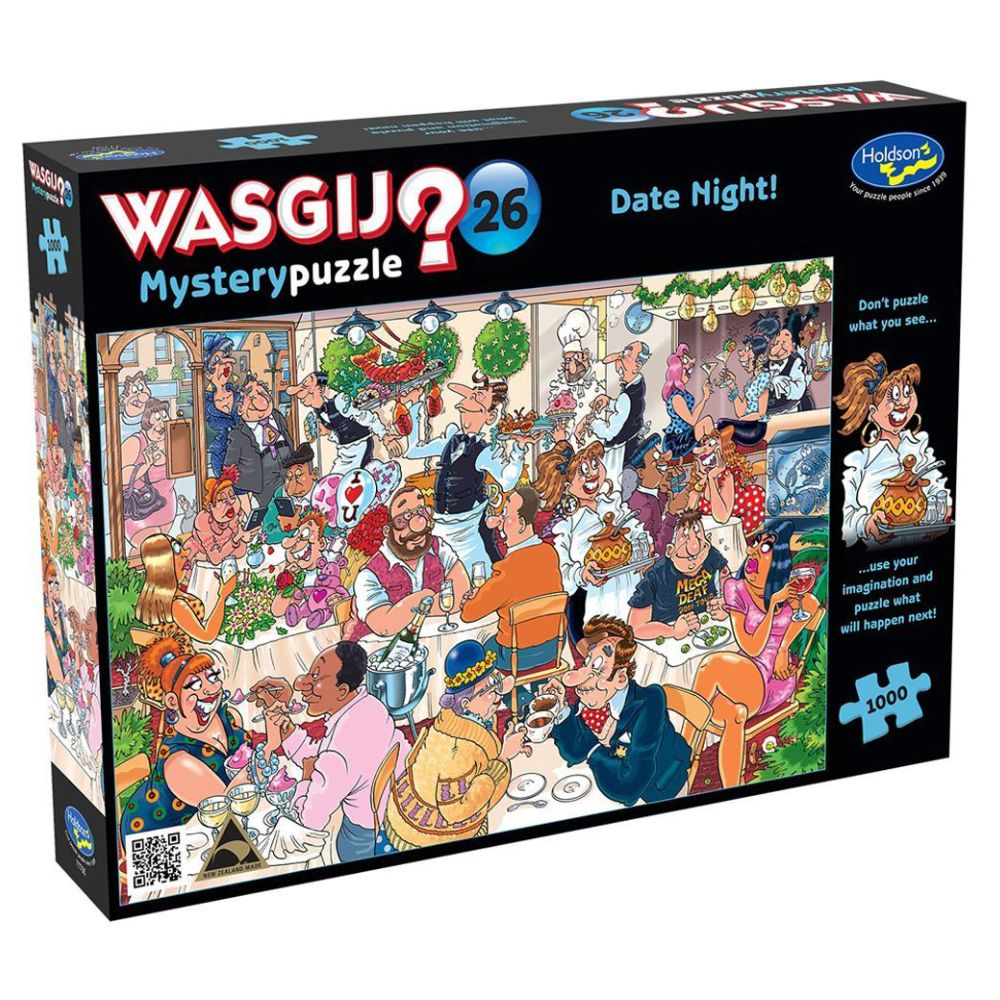 Wasgij 1000 pce Puzzle - Mystery No.26 Date Night!