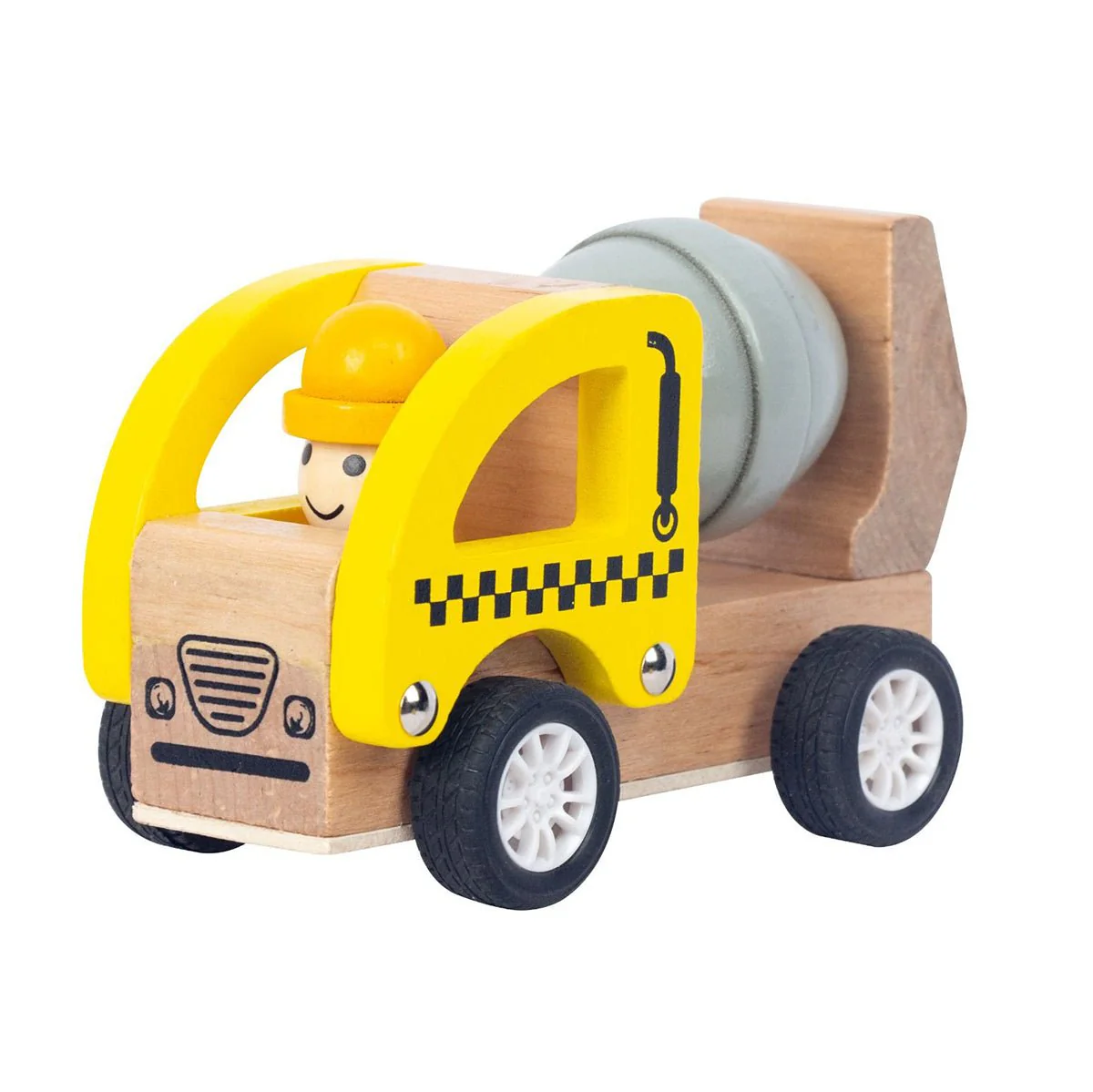 Woode n Pullback Concrete Mixer