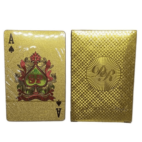 Dal Rossi Gold Playing Cards