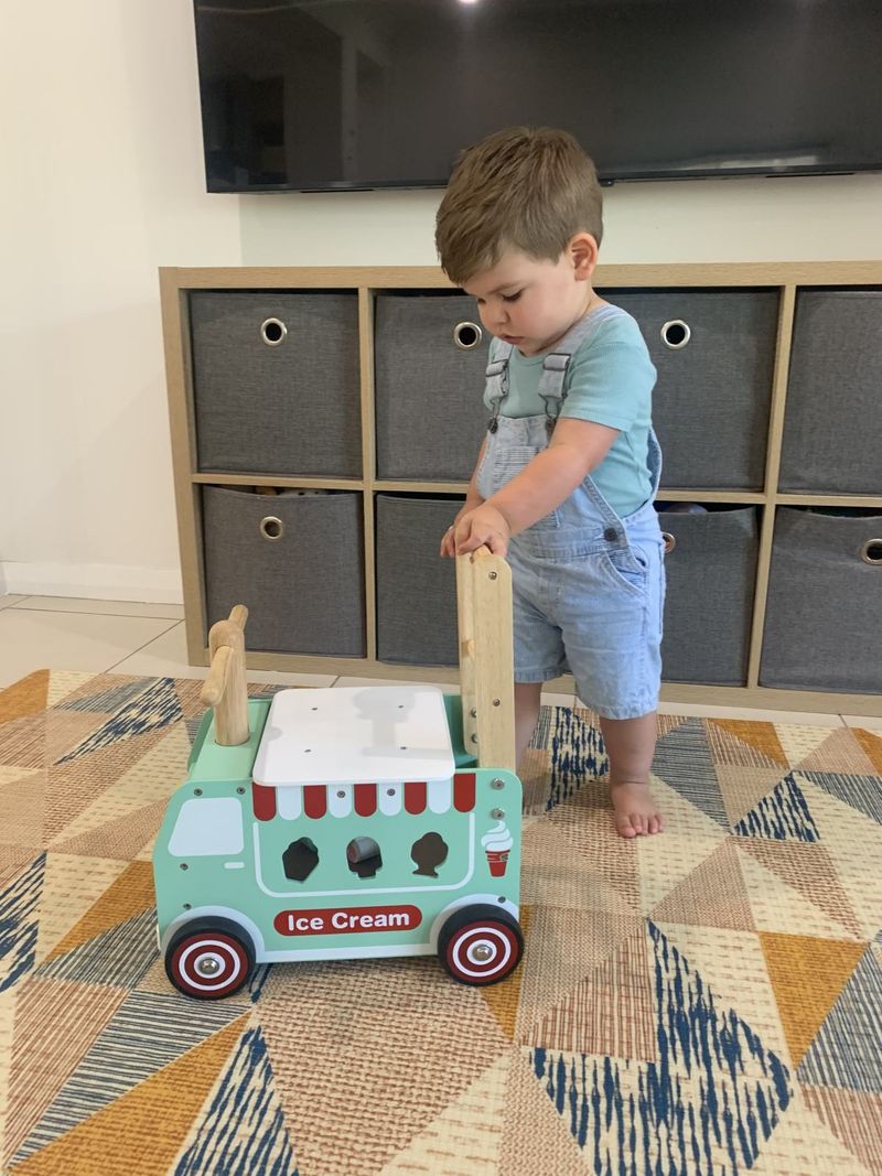 Walk & Ride Shape Sorter - Ice Cream Truck