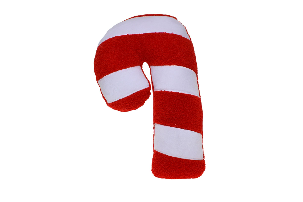 Candy Cane Shaped Pillow