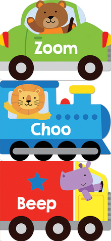 Zoom Choo Beep Vehicles 3 Pack Board Book