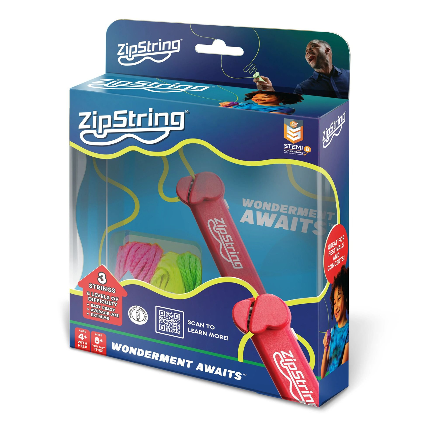 Zip String - Red